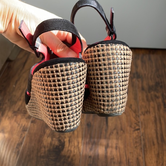 Pas de Rouge platform sandals, size 39 - Picture 6 of 10